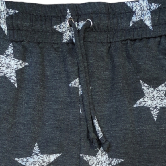 Alyssa Thomas New york set Hoodie with Short with star color Gray/white size M - Picture 2 of 7